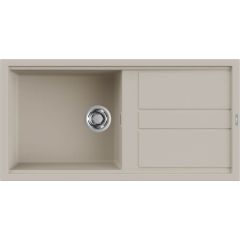 Elleci Best LKB48095 zlewozmywak granitowy 100x51 cm beżowy