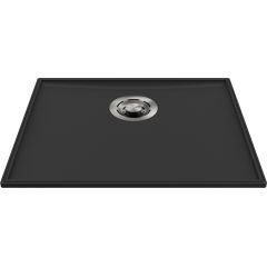 Elleci Essenza LKES5086 zlewozmywak granitowy 48.6x40.6 cm czarny