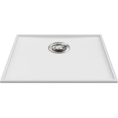 Elleci Essenza LKES5096 zlewozmywak granitowy 48.6x40.6 cm biały