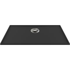 Elleci Essenza LKES7086 zlewozmywak granitowy 70.6x40.6 cm czarny