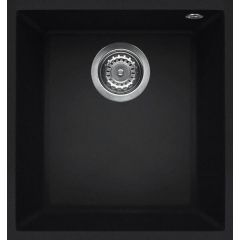 Elleci Quadra LKQ10086BSO zlewozmywak granitowy 44x38 cm czarny