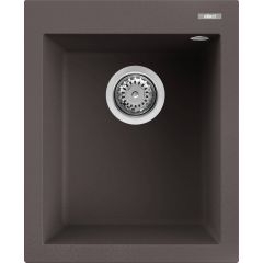 Elleci Quadra LKQ10087 zlewozmywak granitowy 50x41 cm brązowy