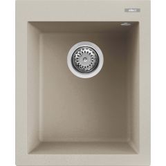Elleci Quadra LKQ10095 zlewozmywak granitowy 50x41 cm beżowy