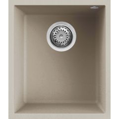 Elleci Quadra LKQ10095BSO zlewozmywak granitowy 44x38 cm beżowy