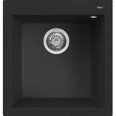 Elleci Quadra LKQ10286 zlewozmywak granitowy 50x47 cm czarny