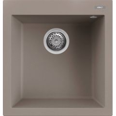 Elleci Quadra LKQ10289 zlewozmywak granitowy 50x47 cm brązowy