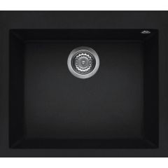 Elleci Quadra LKQ10586 zlewozmywak granitowy 57x50 cm czarny
