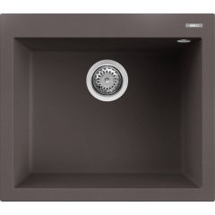 Elleci Quadra LKQ10587 zlewozmywak granitowy 57x50 cm brązowy