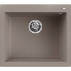Elleci Quadra LKQ10589 zlewozmywak granitowy 57x50 cm brązowy