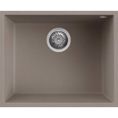 Elleci Quadra LKQ10589BSO zlewozmywak granitowy 54x44 cm brązowy