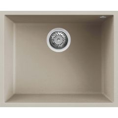 Elleci Quadra LKQ10595BSO zlewozmywak granitowy 54x44 cm beżowy