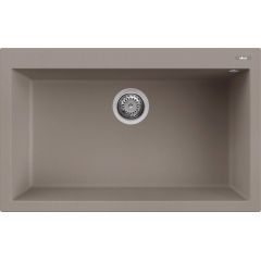 Elleci Quadra LKQ13089 zlewozmywak granitowy 79x50 cm brązowy