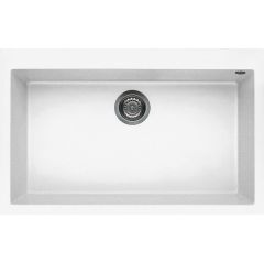 Elleci Quadra LKQ13096 zlewozmywak granitowy 79x50 cm biały