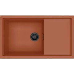 Elleci Sintesi LKS41083 zlewozmywak granitowy 86x50 cm