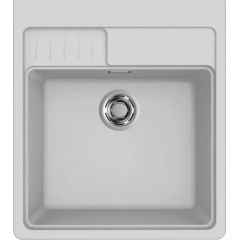 Elleci Spazio LKS60088XLP zlewozmywak granitowy 66.5x60 cm szary/grafitowy/onyx