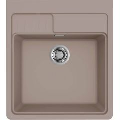 Elleci Spazio LKS60089XLP zlewozmywak granitowy 66.5x60 cm beżowy