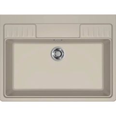 Elleci Spazio LKS90095XLP zlewozmywak granitowy 90x66.5 cm beżowy