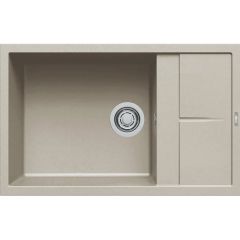 Elleci Unico LKU31095 zlewozmywak granitowy 78x50 cm beżowy