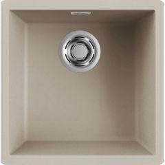 Elleci Zen LKZ10295 zlewozmywak granitowy 45.6x45.6 cm beżowy