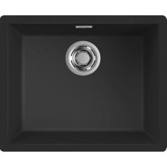 Elleci Zen LKZ10586 zlewozmywak granitowy 55.6x45.6 cm czarny