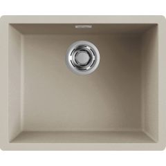 Elleci Zen LKZ10595 zlewozmywak granitowy 55.6x45.6 cm beżowy