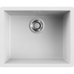 Elleci Zen LKZ10596 zlewozmywak granitowy 55.6x45.6 cm biały