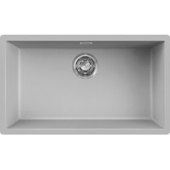 Elleci Zen LKZ13088 zlewozmywak granitowy 75.6x45.6 cm szary/grafitowy/onyx