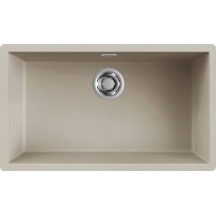 Elleci Zen LKZ13095 zlewozmywak granitowy 75.6x45.6 cm beżowy