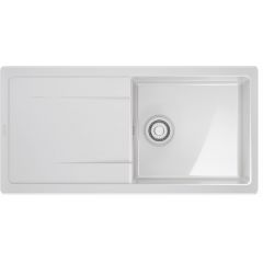 Franke Mythos MYK 1240745380 zlewozmywak ceramiczny 100x50 cm biały