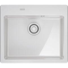 Franke Mythos MYK 1240749518 zlewozmywak ceramiczny 59x51 cm biały