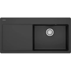 Franke Mythos MYK 1240749507 zlewozmywak granitowy 100x51 cm czarny