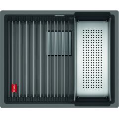 Franke Kanon 1250528615 zlewozmywak granitowy 52x42 cm szary/grafitowy/onyx
