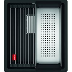 Franke Kanon 1250633001 zlewozmywak granitowy 42x37 cm czarny