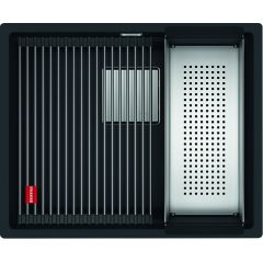 Franke Kanon 1250633002 zlewozmywak granitowy 52x42 cm czarny