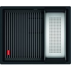 Franke Kanon 1250721150 zlewozmywak granitowy 56x46 cm czarny