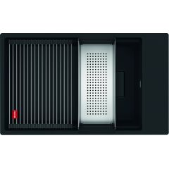 Franke Kanon 1250721161 zlewozmywak granitowy 76x46 cm czarny