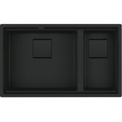 Franke Kanon 1250749682 zlewozmywak granitowy 76x46 cm czarny