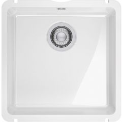 Franke KubusX 1260738286 zlewozmywak ceramiczny 40.5x40 cm biały