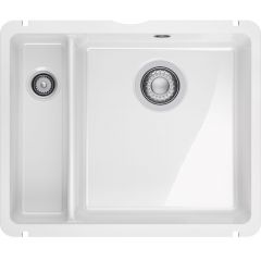 Franke KubusX 1260738298 zlewozmywak ceramiczny 49x40 cm biały