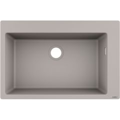 Hansgrohe S 51 43313380 zlewozmywak granitowy 77x51 cm szary/grafitowy/onyx