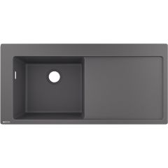 Hansgrohe S 51 43330290 zlewozmywak granitowy 105x41.5 cm szary/grafitowy/onyx