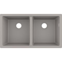 Hansgrohe S 51 43434380 zlewozmywak granitowy 82x45 cm szary/grafitowy/onyx
