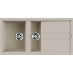 Elleci Best LKB47595 zlewozmywak granitowy 100x51 cm beżowy