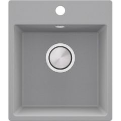 Primagran Ryga MYAKSA0N zlewozmywak granitowy 44x38 cm szary/grafitowy/onyx