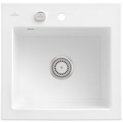 Villeroy & Boch Subway 50 S 331502R1 zlewozmywak ceramiczny 52.5x51 cm biały