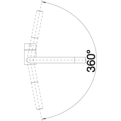 Blanco Linus 516702 bateria kuchenna biały