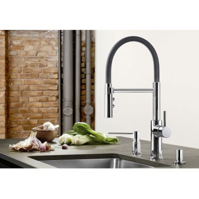 Blanco Catris-S 525791 bateria kuchenna stojąca chrom-czarna