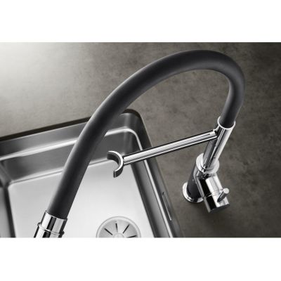 Blanco Catris-S 525791 bateria kuchenna stojąca chrom-czarna