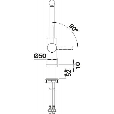 Blanco Lanora-S-F 526180 bateria kuchenna stal szlachetna