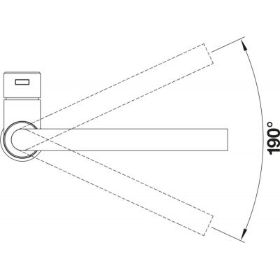 Blanco Lanora-S-F 526180 bateria kuchenna stal szlachetna